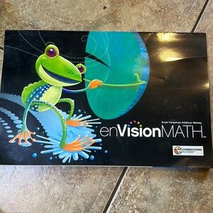 enVision Math, Grade 2 (Homework / Workbook) Large format to fold page 2nd Grade